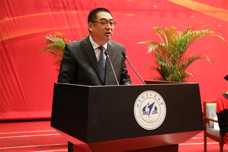 思路決定出路，想法決定干法--科達(dá)潔能董事長邊程出席北航2017-2018學(xué)年研究生畢業(yè)典禮