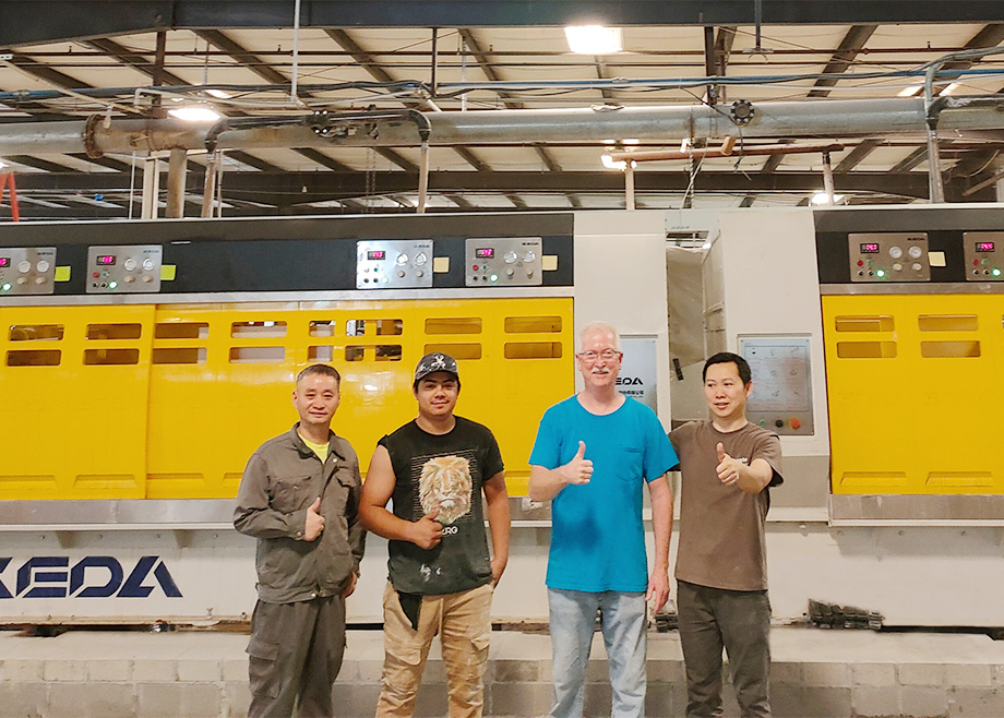 重要市場(chǎng)突破！科達(dá)石材機(jī)械新品在美國成功投產(chǎn)